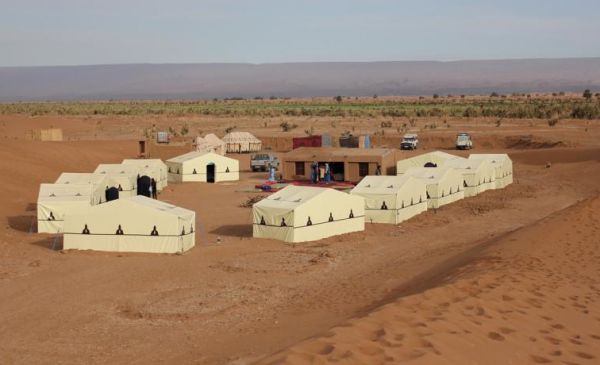 Mhamid - woestijn: M'Hamid desertcamp