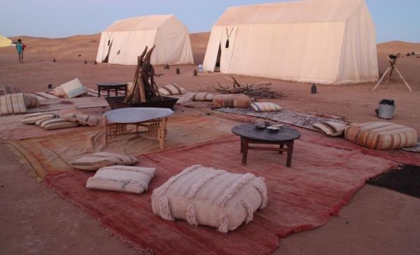 Mhamid - woestijn: M'Hamid desertcamp