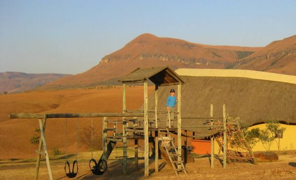 Drakensbergen: Didima Camp